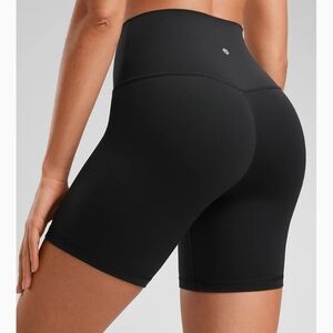 Crz Yoga Butterluxe Origin Yoga Biker Shorts 6'' Size M